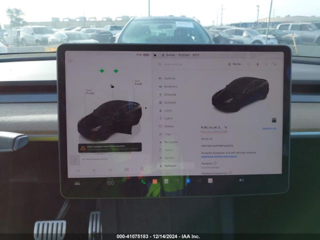 7SAYGDEF6NF404578 Tesla Model Y Performance Dual Motor All-wheel Drive