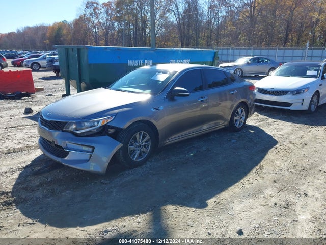 2018 Kia Optima Lx მანქანა იყიდება აუქციონზე, vin: 5XXGT4L36JG224215, აუქციონის ნომერი: 41075480