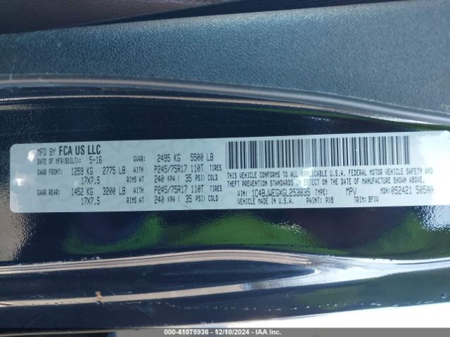 2016 JEEP WRANGLER UNLIMITED 1C4BJWEGXGL253835 Photo 8