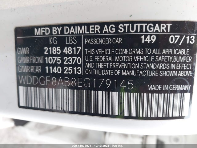 WDDGF8AB8EG179145 Mercedes-Benz C 300 Luxury 4matic/sport 4matic