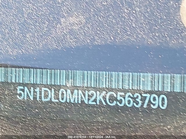 Infiniti QX60 2019 5N1DL0MN2KC563790 Image 17