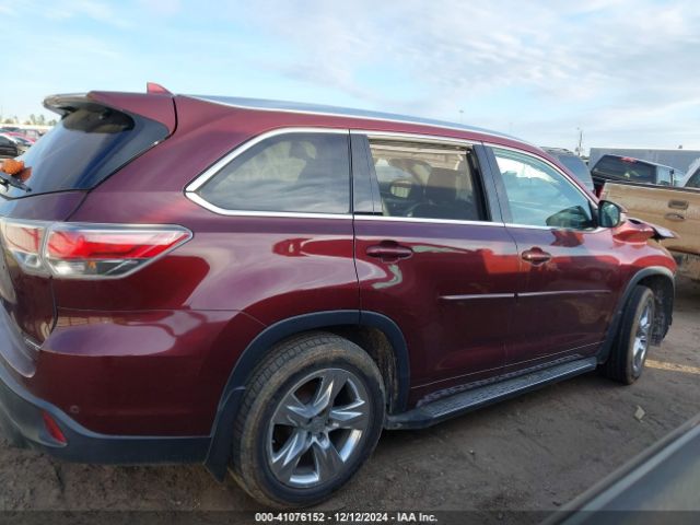 5TDYKRFHXFS066673 Toyota Highlander Limited Platinum V6