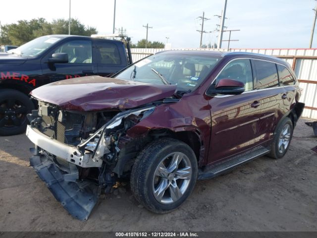 5TDYKRFHXFS066673 Toyota Highlander Limited Platinum V6