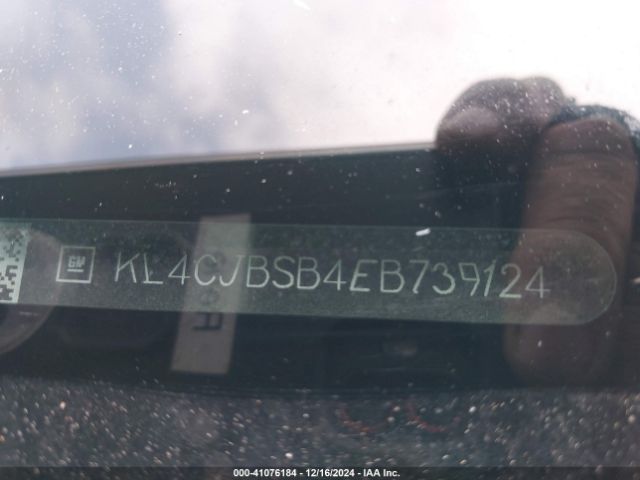 KL4CJBSB4EB739124 Buick Encore Convenience