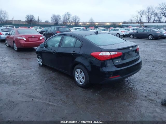 KNAFK4A64F5432291 KIA FORTE LX