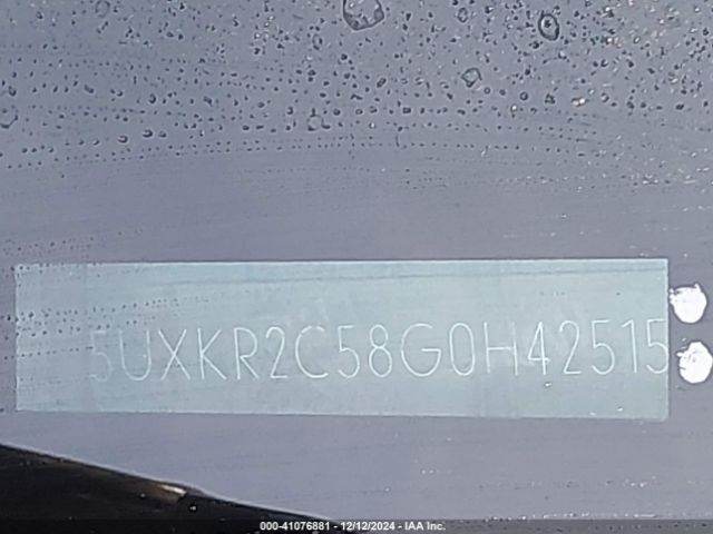 5UXKR2C58G0H42515 BMW X5 Sdrive35i