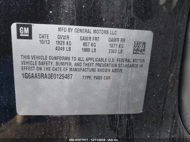 2014 CADILLAC ATS 1G6AA5RA0E0129487 Photo 8