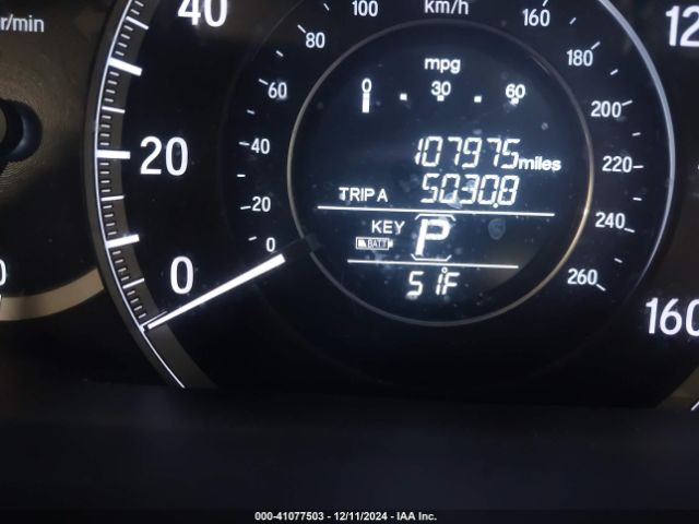 1HGCR2F85HA109704 Honda Accord Ex-l