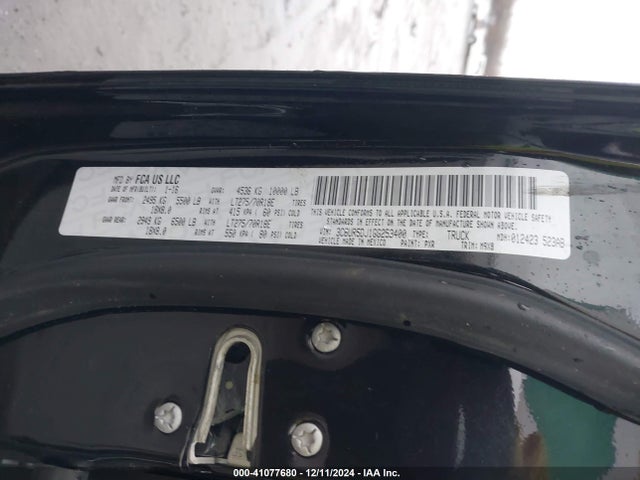 RAM 2500 Outdoorsman 2016 3C6UR5DJ1GG253400 Image 9