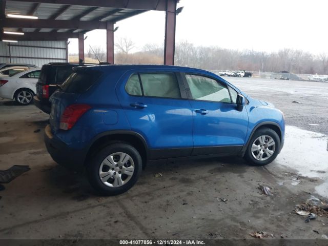 KL7CJKSB0FB186038 Chevrolet Trax 1ls