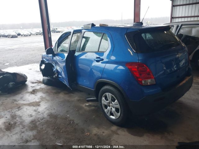KL7CJKSB0FB186038 Chevrolet Trax 1ls