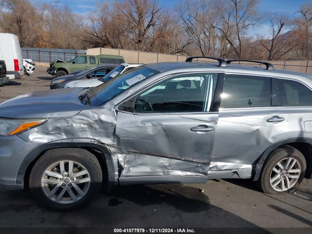 5TDBKRFHXGS263463 Toyota Highlander Le/le Plus