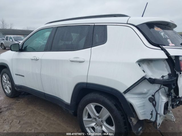 3C4NJCBB6NT140146 Jeep Compass Latitude Fwd