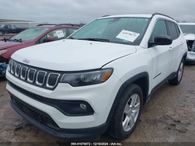 3C4NJCBB6NT140146 Jeep Compass Latitude Fwd