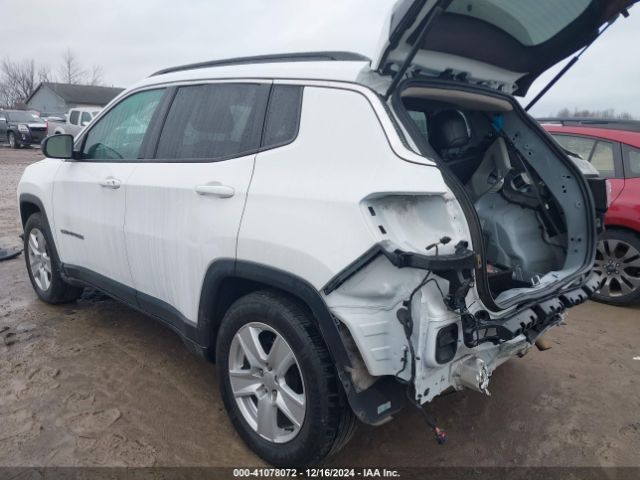3C4NJCBB6NT140146 Jeep Compass Latitude Fwd