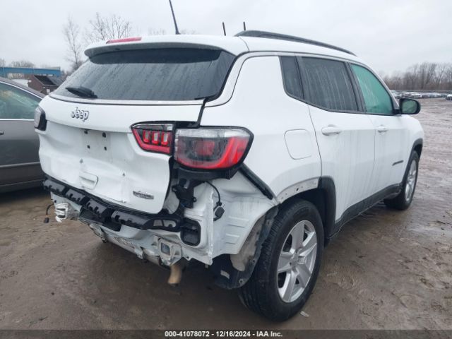 3C4NJCBB6NT140146 Jeep Compass Latitude Fwd