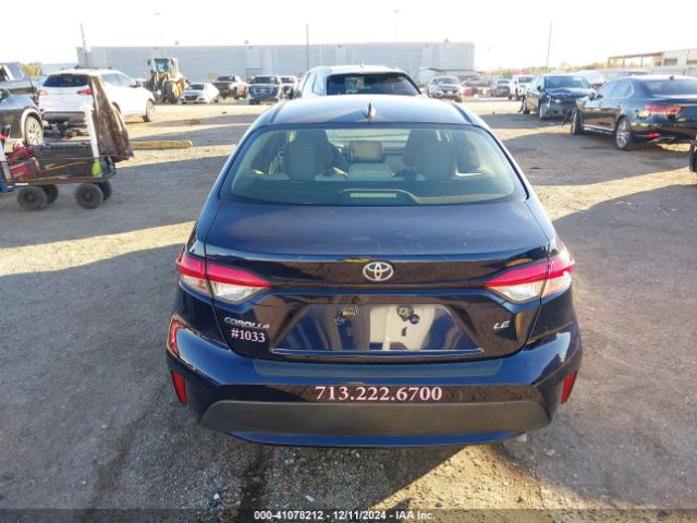 JTDEPRAE3LJ060935 Toyota COROLLA LE