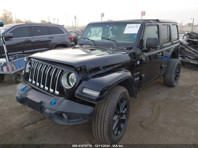 1C4JJXP60PW696192 Jeep Wrangler 4xe Sahara 4x4