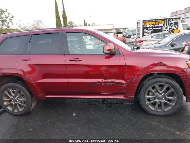 1C4RJECG6JC451198 Jeep Grand Cherokee High Altitude 4x2