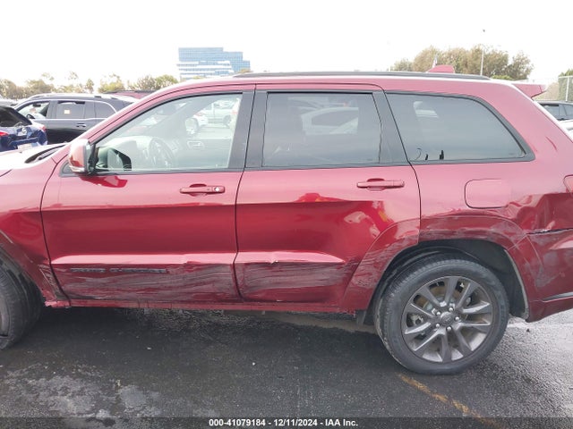 1C4RJECG6JC451198 Jeep Grand Cherokee High Altitude 4x2