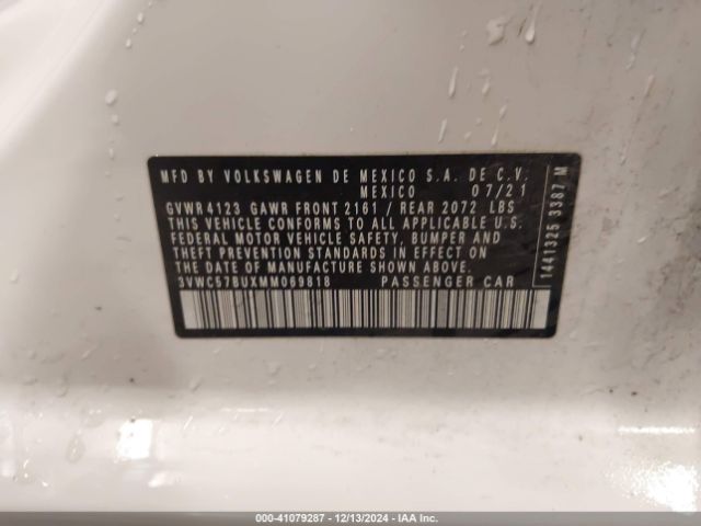 2021 VOLKSWAGEN JETTA 3VWC57BUXMM069818 Photo 8