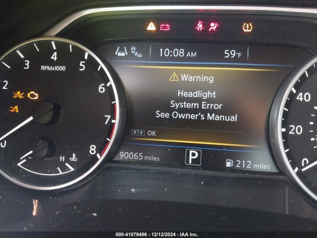 Nissan Maxima Sl Xtronic Cvt 2020 1N4AA6DV4LC375909 Image 15