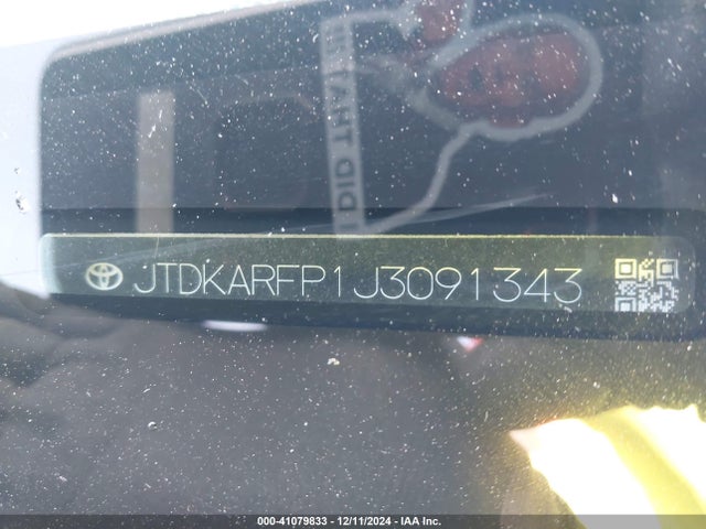JTDKARFP1J3091343 Toyota Prius Prime Plus