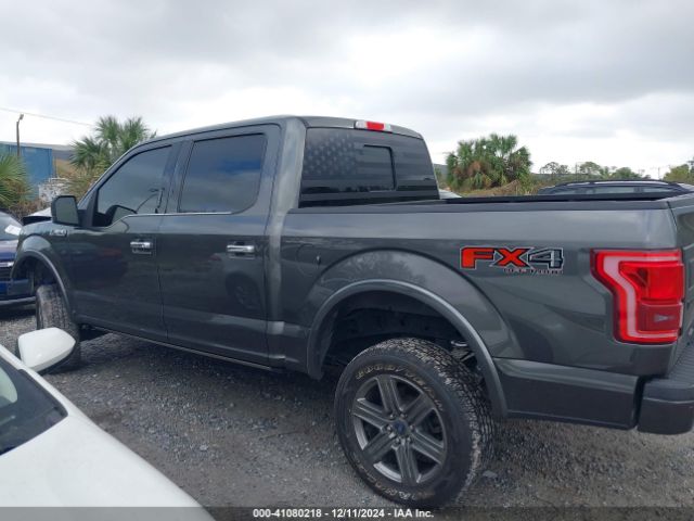 1FTEW1EF5FFC59015 Ford F-150 Platinum