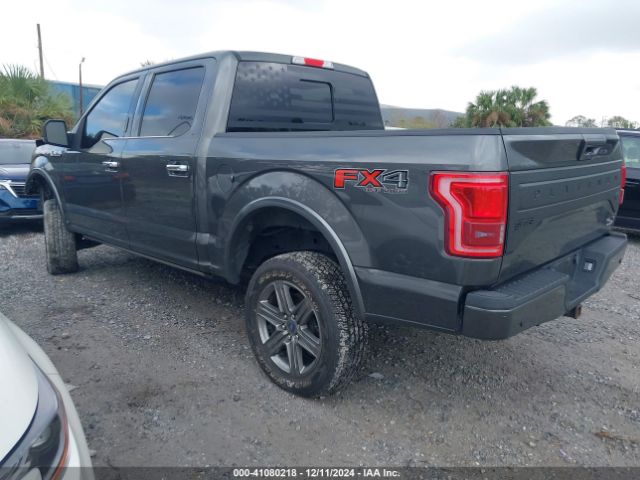 1FTEW1EF5FFC59015 Ford F-150 Platinum