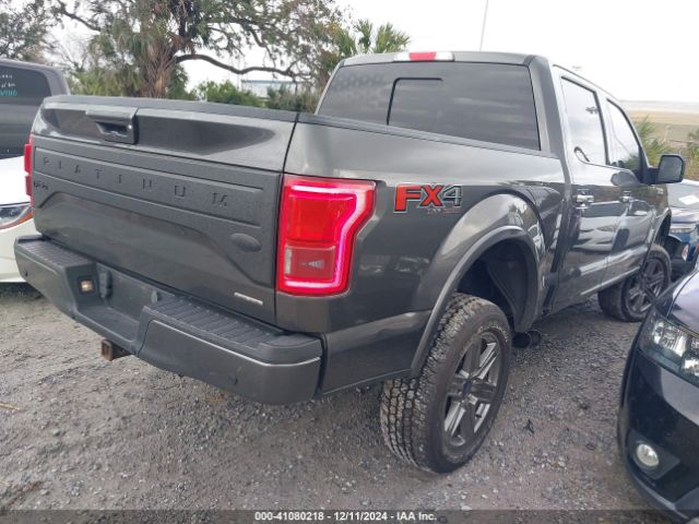 1FTEW1EF5FFC59015 Ford F-150 Platinum
