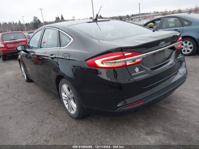 3FA6P0LU9JR140480 Ford Fusion Hybrid Se