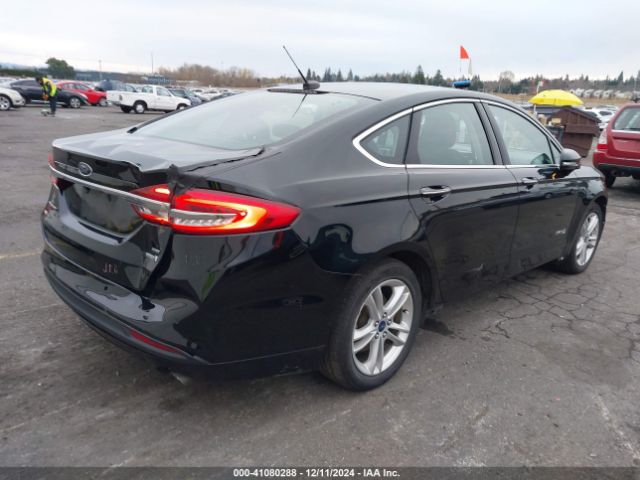 3FA6P0LU9JR140480 Ford Fusion Hybrid Se