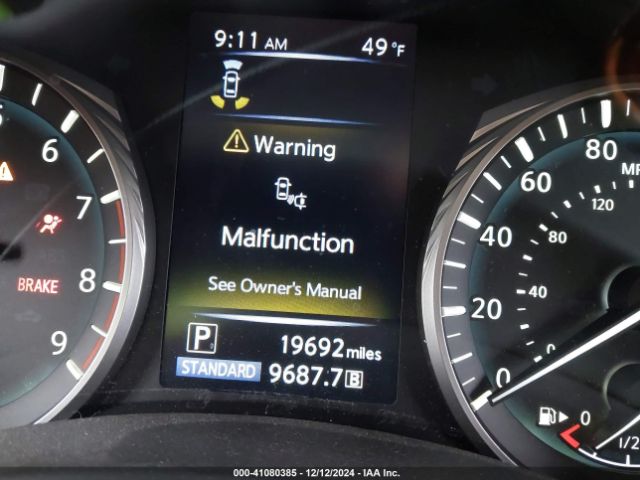 JN1EV7BR6NM340994 Infiniti Q50 Luxe Awd