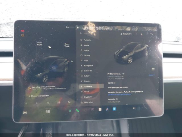 7SAYGDEE3PA173582 Tesla Model Y Awd/long Range Dual Motor All-wheel Drive
