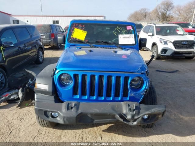 1C4HJXDG5PW501490 Jeep Wrangler 4-door Sport S 4x4