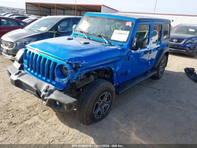 1C4HJXDG5PW501490 Jeep Wrangler 4-door Sport S 4x4