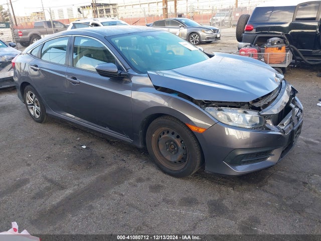 Honda Civic Lx 2017 2HGFC2F57HH504151 Image 1