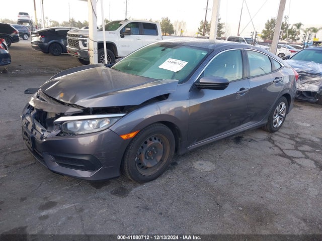 Honda Civic Lx 2017 2HGFC2F57HH504151 Image 2