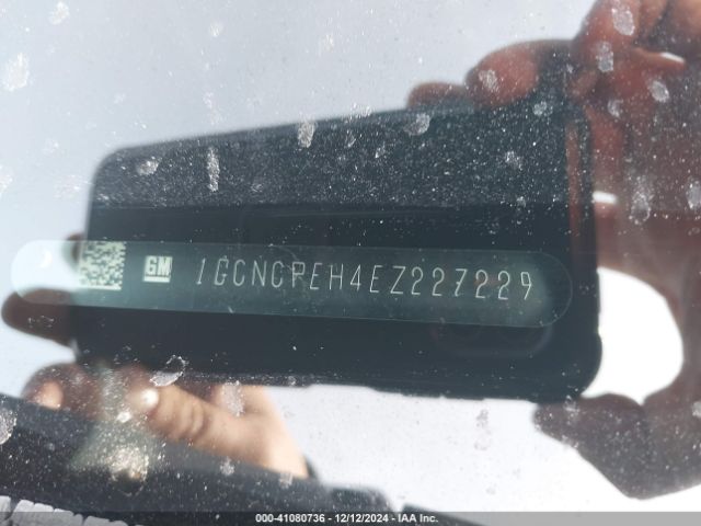 1GCNCPEH4EZ227229 Chevrolet Silverado 1500 Work Truck 1wt
