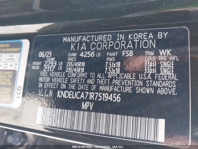 KIA Seltos X-line 2024 KNDEUCA71R7519456 Image 9