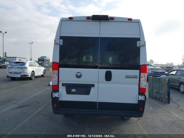 3C6MRVJG6PE523029 RAM Promaster 3500 Cargo Van High Roof 159 Wb Ext