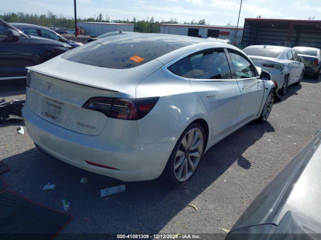 5YJ3E1EB4JF081781 Tesla Model 3 Long Range/performance