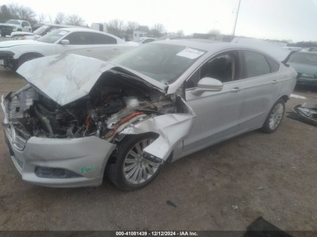 3FA6P0PU2ER111645 Ford Fusion Energi Se Luxury