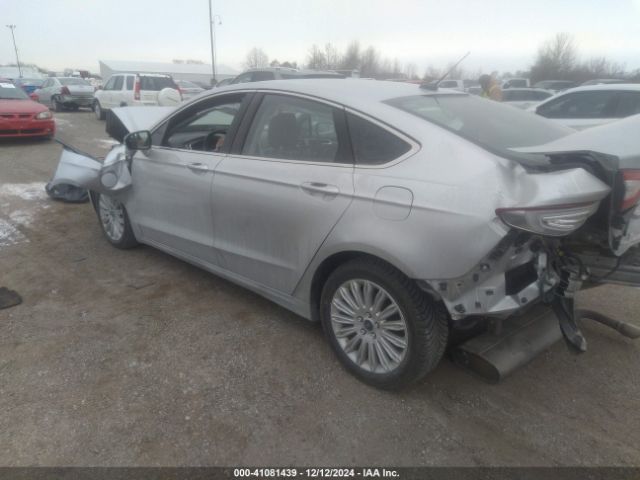 3FA6P0PU2ER111645 Ford Fusion Energi Se Luxury