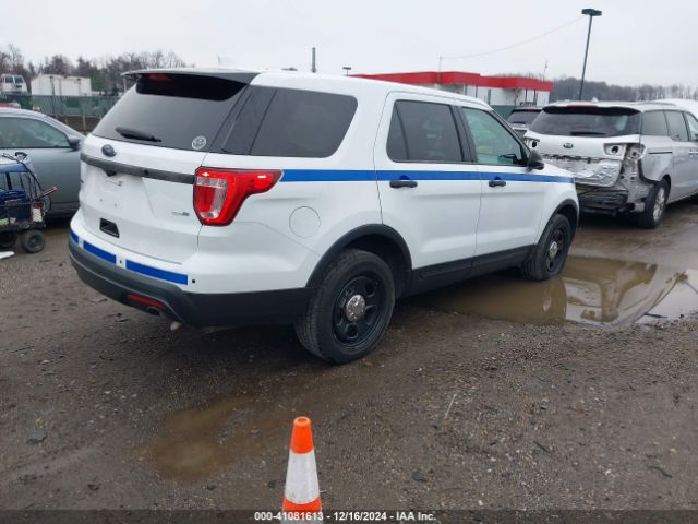 1FM5K8AR4HGB71263 Ford Utility Police Interceptor