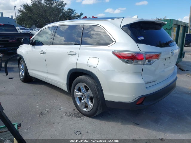 5TDYKRFH5GS181795 Toyota Highlander Limited V6