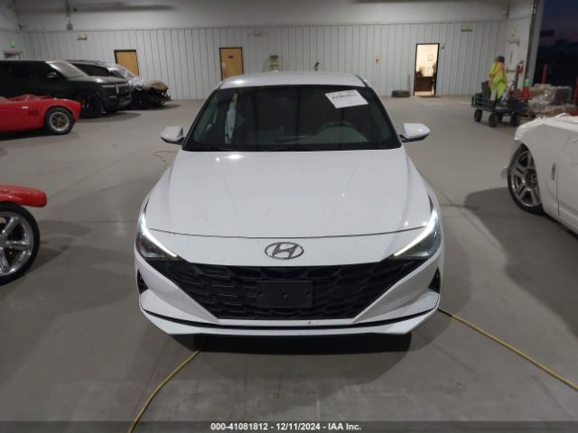 KMHLM4AJ4NU019064 Hyundai Elantra Hybrid Blue