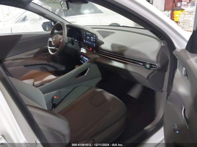 KMHLM4AJ4NU019064 Hyundai Elantra Hybrid Blue