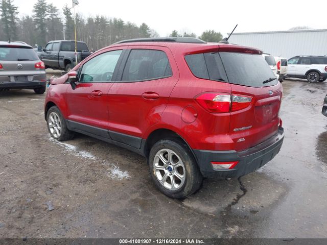 MAJ6P1UL5JC245849 Ford Ecosport Se