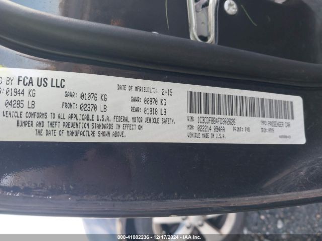 1C3CDFBB4FD302626 Dodge DART SXT